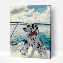 Load image into Gallery viewer, Artwille DIY Paint by Numbers - Dalmatian, level 1
