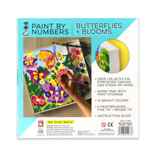 Load image into Gallery viewer, IHeartArt Paint By Numbers Butterflies + Blooms

