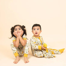 Load image into Gallery viewer, Emerson Honey Bees Bamboo Kids Pajama
