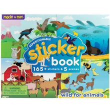 Load image into Gallery viewer, Animal Theme Sticker Book
