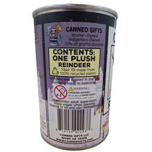 Load image into Gallery viewer, Jingle the Canned Reindeer - Christmas Plush in Can w/Jokes
