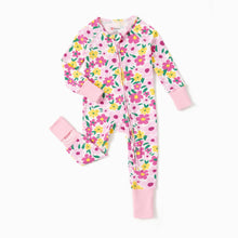 Load image into Gallery viewer, Organic Cotton Flowers Zippy
