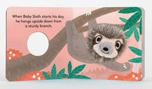 Load image into Gallery viewer, Baby Sloth Finger Puppet Book
