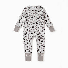 Load image into Gallery viewer, Organic Cotton Pink &amp; Black Leopard Print Zippy
