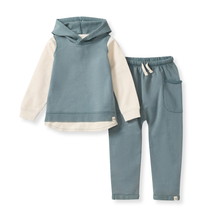 Load image into Gallery viewer, Burt's Bees Acid Wash Sweatshirt &amp; Pants Set
