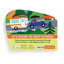Load image into Gallery viewer, Happy Camper Shaped Board Book
