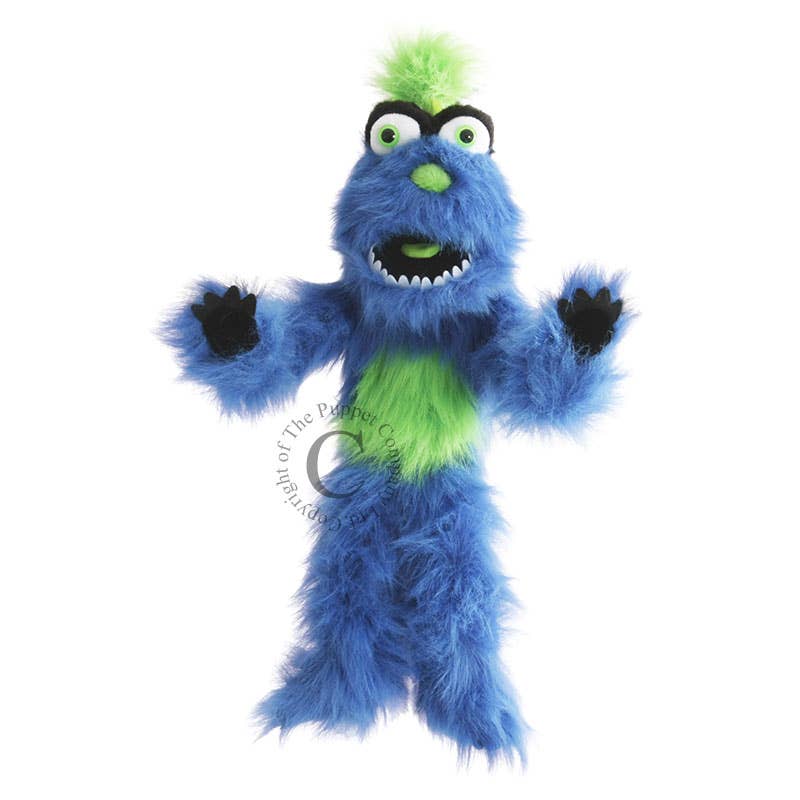 Monster Hand Puppet - Blue