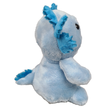 Load image into Gallery viewer, Canned Blue Axolotl Stuffed Animal Plush w/Jokes Unique Gift: Pop Top Lid
