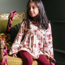 Load image into Gallery viewer, Vintage Christmas Tunic Set: 0-3M
