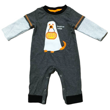 Load image into Gallery viewer, Ghost Dog Trick or Treat  Romper
