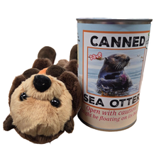 Load image into Gallery viewer, Dave the Canned Sea Otter - Eco-Friendly and Recycled Gift: Pop Top Lid

