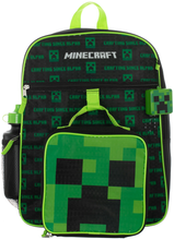 Load image into Gallery viewer, Kids Minecraft Backpack 4-Piece Combo School Supplies
