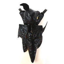 Load image into Gallery viewer, Black Dragon Stuffed Backpack
