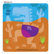 Load image into Gallery viewer, First Fun Sticker Painting: Dinosaurs - 12 Scenes to Create!
