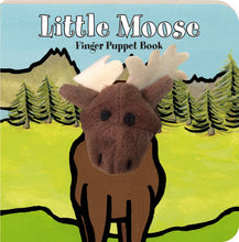 Load image into Gallery viewer, Little Moose: Finger Puppet Book
