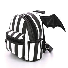 Load image into Gallery viewer, Bat Wing Striped Mini Backpack
