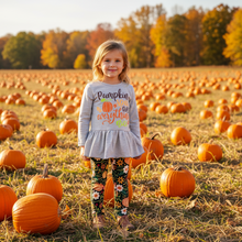 Load image into Gallery viewer, AnnLoren Autumn  Shirt &amp; Floral Leggings

