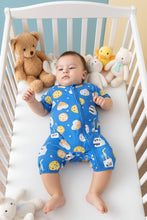 Load image into Gallery viewer, Bamboo Milk &amp; Cookies Baby Zip Romper
