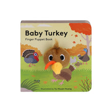 Load image into Gallery viewer, Baby Turkey: Finger Puppet Book
