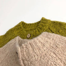 Load image into Gallery viewer, Children's Knit Cardigan: KHAKI
