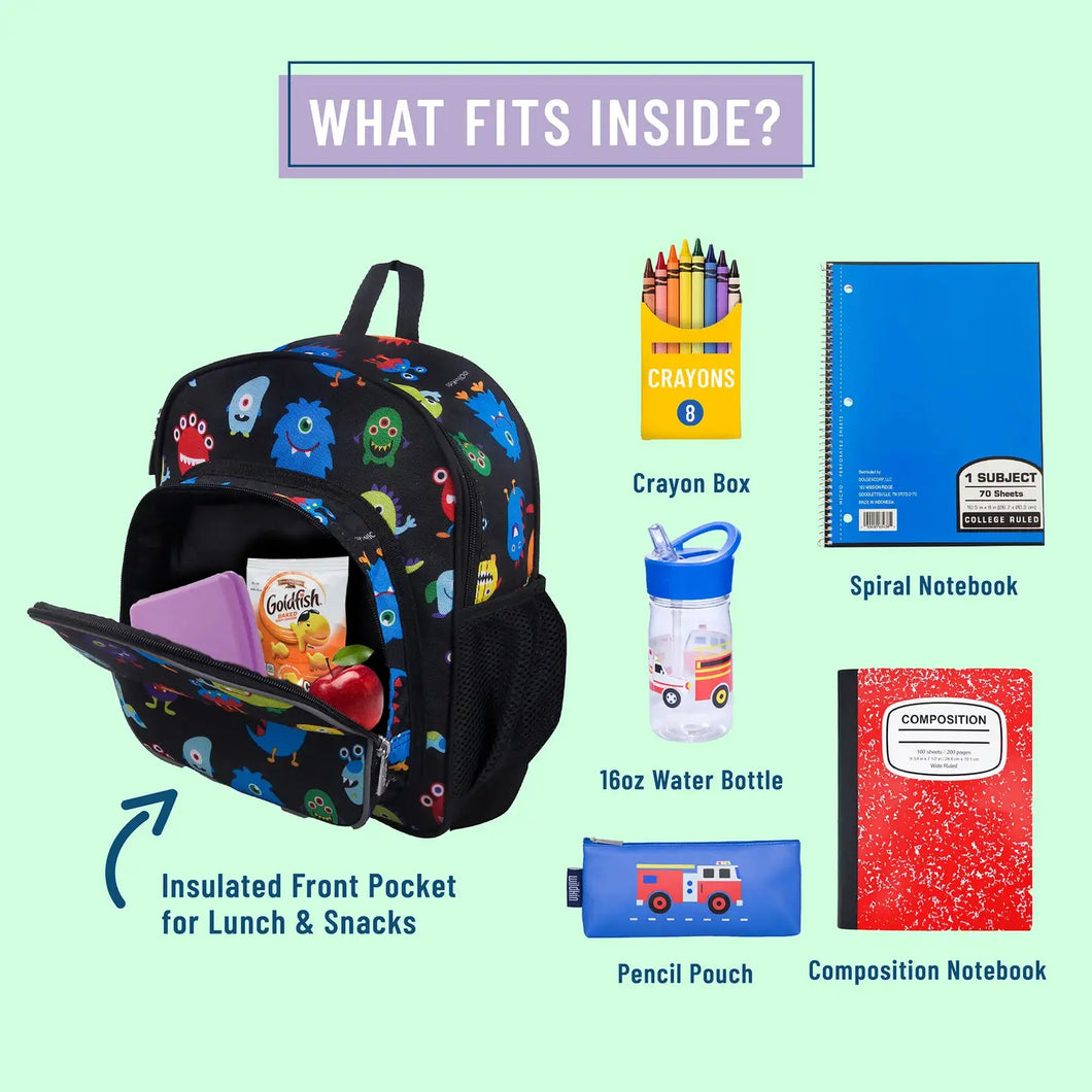 Monsters 12” Backpack