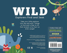 Load image into Gallery viewer, Wild Explorers Find and Seek - Interactive Book for Kids
