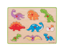 Load image into Gallery viewer, Lift Out Puzzle - Dinosaurs
