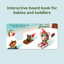 Load image into Gallery viewer, Christmas Mouse: Finger Puppet Book
