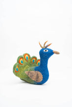 Load image into Gallery viewer, Peacock Finger Puppet
