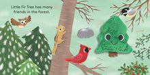 Load image into Gallery viewer, Little Fir Tree: Finger Puppet Book
