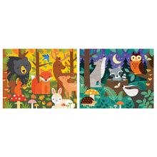 Load image into Gallery viewer, Two Sided Woodland On-The-Go Puzzle
