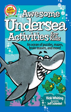 Load image into Gallery viewer, Awesome Undersea Activities for Kids -Puzzle &amp; Activity Book
