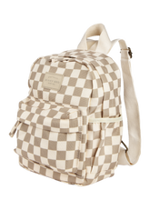 Load image into Gallery viewer, Binky Bro Kids Backpack (Checks)
