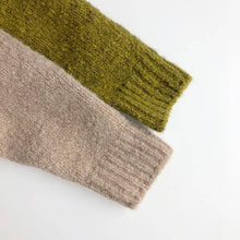 Load image into Gallery viewer, Children's Knit Cardigan  Moss
