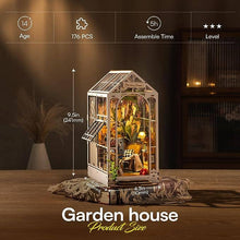 Load image into Gallery viewer, Rolife Garden House Rolife Book Nook Kit
