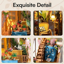 Load image into Gallery viewer, Rolife Garden House Rolife Book Nook Kit
