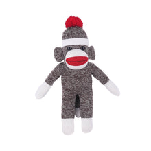 Load image into Gallery viewer, Sock Monkey Original Bean Bag animal 8"
