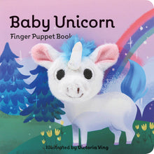 Load image into Gallery viewer, Baby Unicorn: Finger Puppet Book
