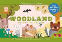 Load image into Gallery viewer, Woodland Explorers Find and Seek-Board Book for Curious Kids
