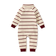 Load image into Gallery viewer, Shawl Collar Jumpsuit: 0-3M
