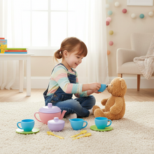 Load image into Gallery viewer, Green Toys Tea Set - Pink
