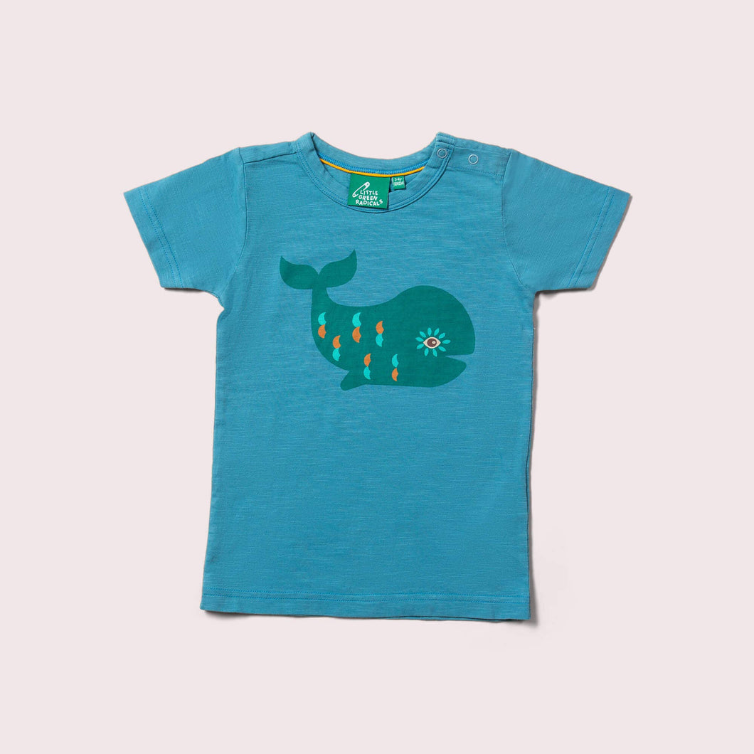 LGR Blue Whale Short Sleeve T Shirt