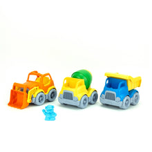 Load image into Gallery viewer, Green Toys Construction Vehicle - 3 Pack
