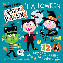 Load image into Gallery viewer, First Fun Sticker Painting: Halloween - 12 Paintings!
