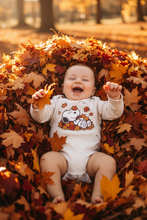 Load image into Gallery viewer, Sock Monkey Kids Fall Onesie
