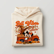 Load image into Gallery viewer, Sock Monkey Fall Vibes Hoodie
