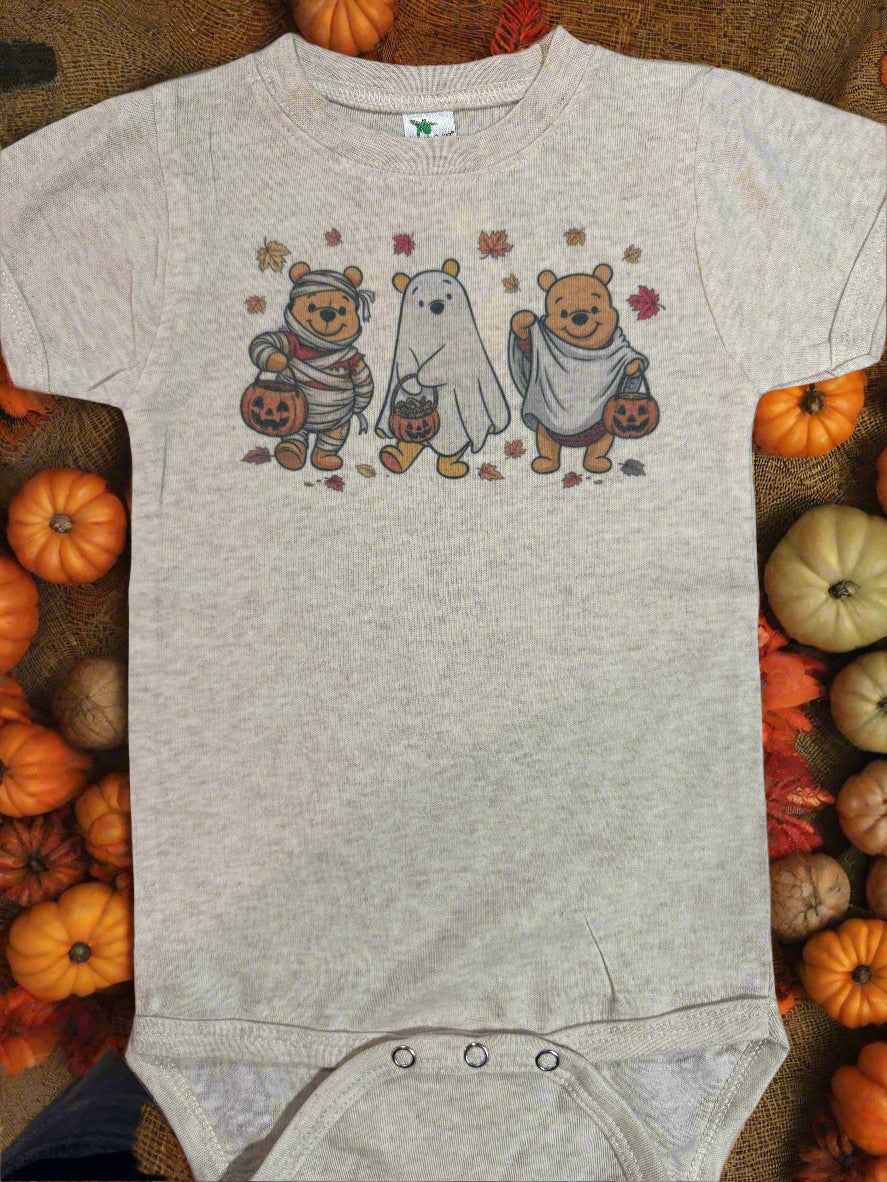 Halloween 3 Bears Onesie