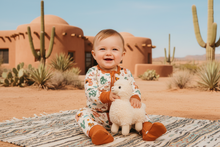 Load image into Gallery viewer, Sock Monkey Bamboo Zippy Llama
