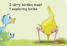Load image into Gallery viewer, Board Book Dirty Birdies
