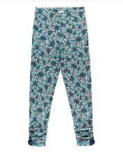 Load image into Gallery viewer, RB Ruched Bow Leggings Meadow
